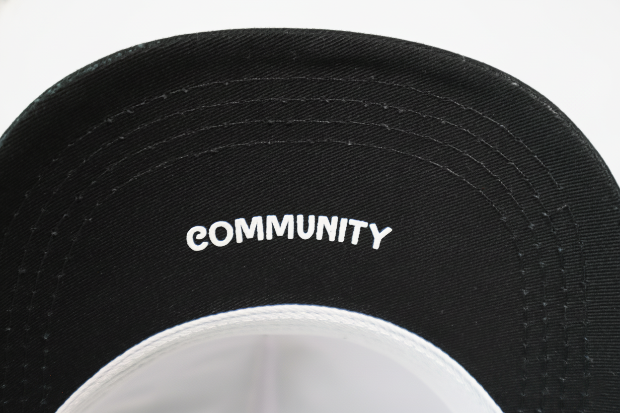 Gorra Blanco y Negro con Logo Bordado 3D Lateral | Edición Premium | Stylacho